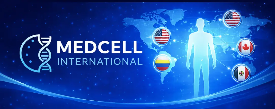Medcell International patient coordination banner